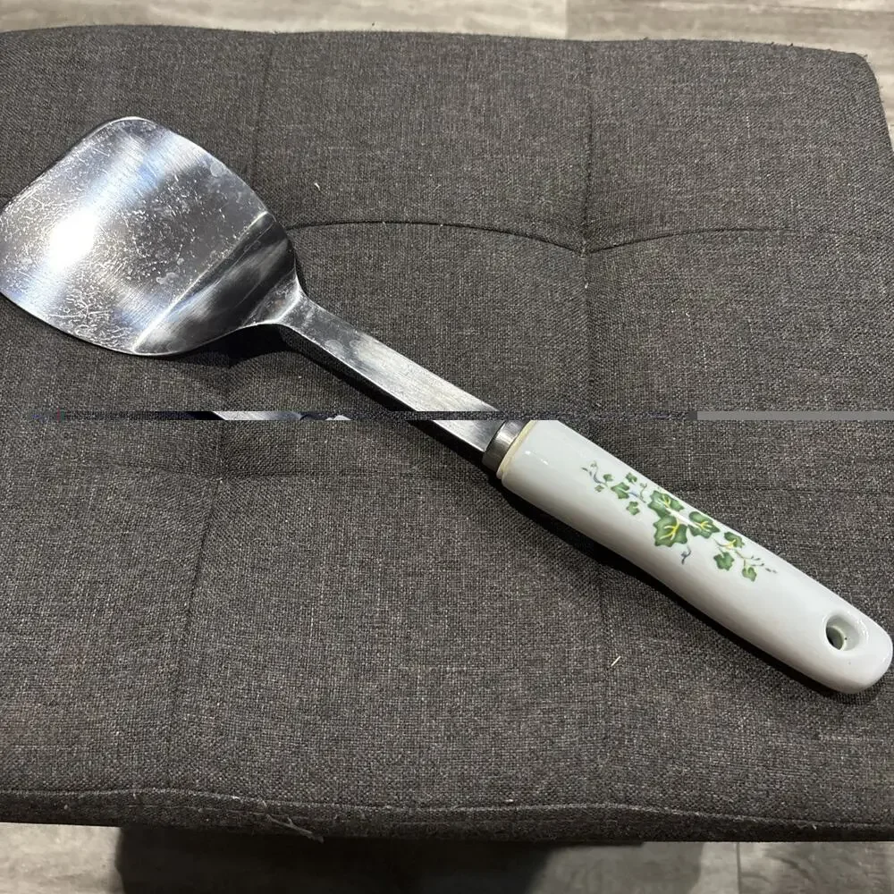 Corelle Spatula Coordinates Callaway Green Ivy Porcelain Handle Wide Stainless